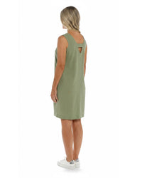 Indigo Roc Womens Linen Shift Dress