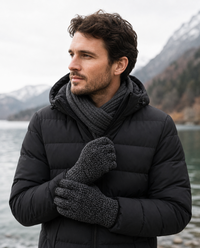 Pro Climate Mens Knitted Touch Screen Gloves