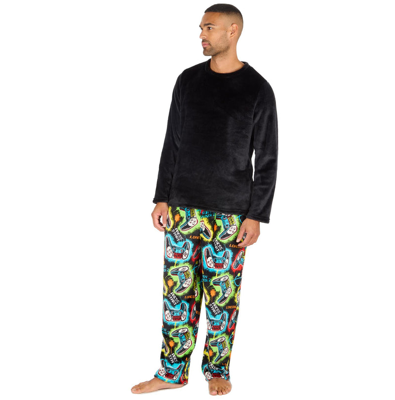 Cargo Bay Mens Polished Fleece Gaming Pyjamas
