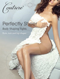 Couture Perfectly Sheer 10 Denier Body Shaping Tights