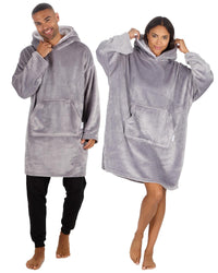 Huggable Adults Plush Fleece Oversized Snuggle Hoodie