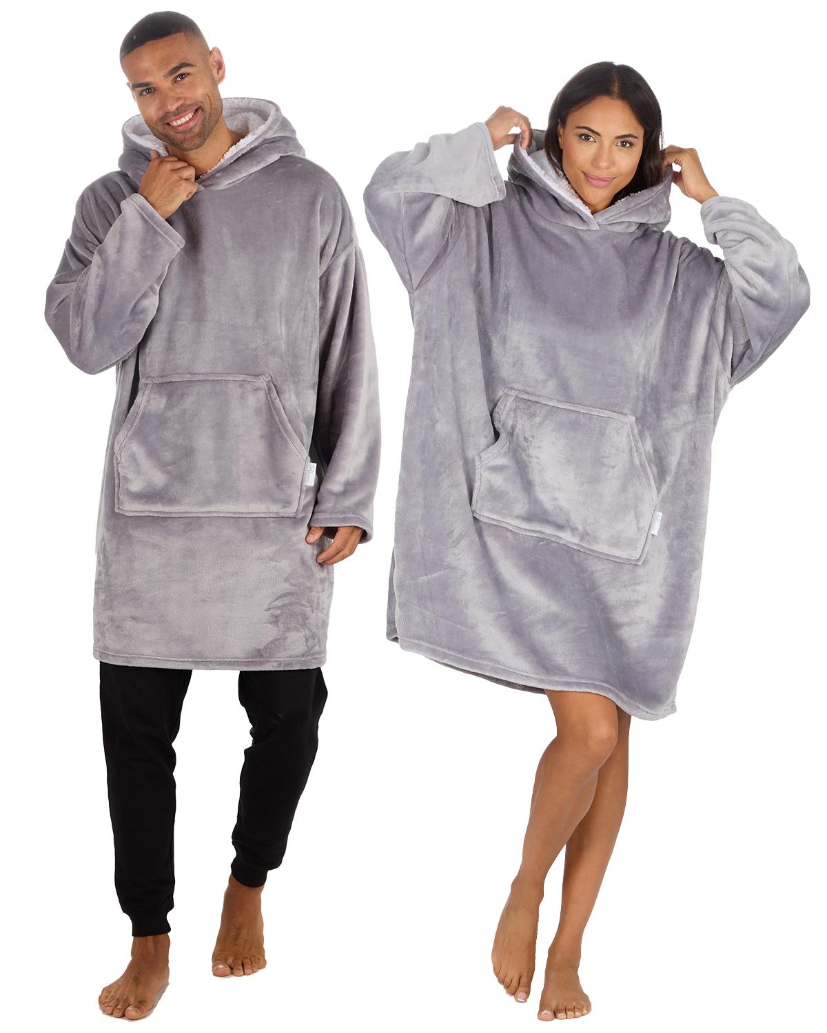 Huggable Adults Plush Fleece Oversized Snuggle Hoodie
