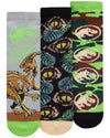Boys Jurassic World 3 Pack Socks