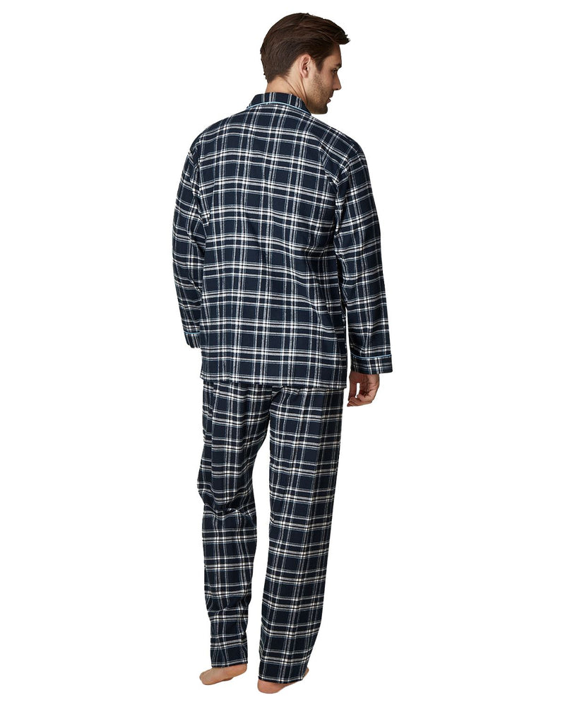 Haigman Mens Brushed 100% Cotton Pyjamas
