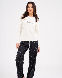 Loungeable Womens Star Long Pyjamas