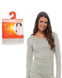 Heatguard Womens Pointelle Thermals - 2 Pack