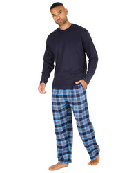 Cargo Bay Mens Flannel Lounge Set