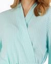 Slenderella Womens 40" Waffle Knit Dressing Gown