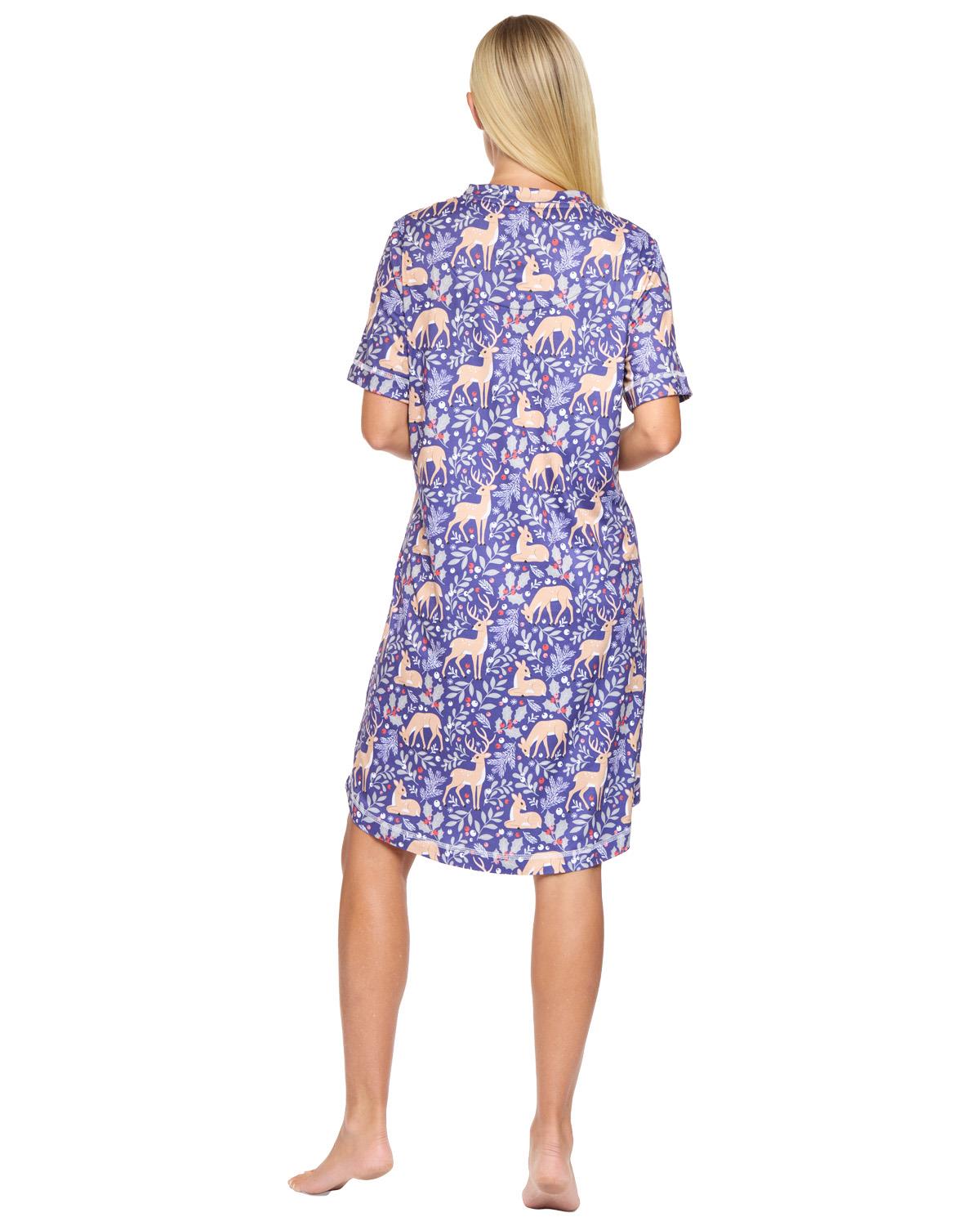 La Marquise Womens 'Cosy Wonders' Short Sleeve Nightie