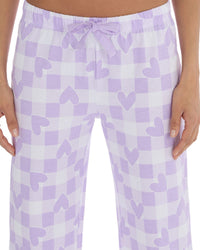 Forever Dreaming Womens Short Sleeve Tee & Long Cotton Pyjamas