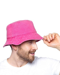 Adults Stonewash Bucket Hat