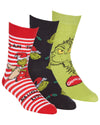 6 Pairs Grinch Christmas Socks