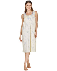 La Marquise Womens 'Floral Breeze' Sleeveless Nightie