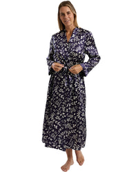 Marlon Womens Claudette Satin Long Wrap