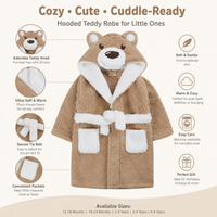 Kids Teddy Bear Dressing Gown