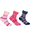 Forever Dreaming Womens 3 Pairs Cosy Bed Socks
