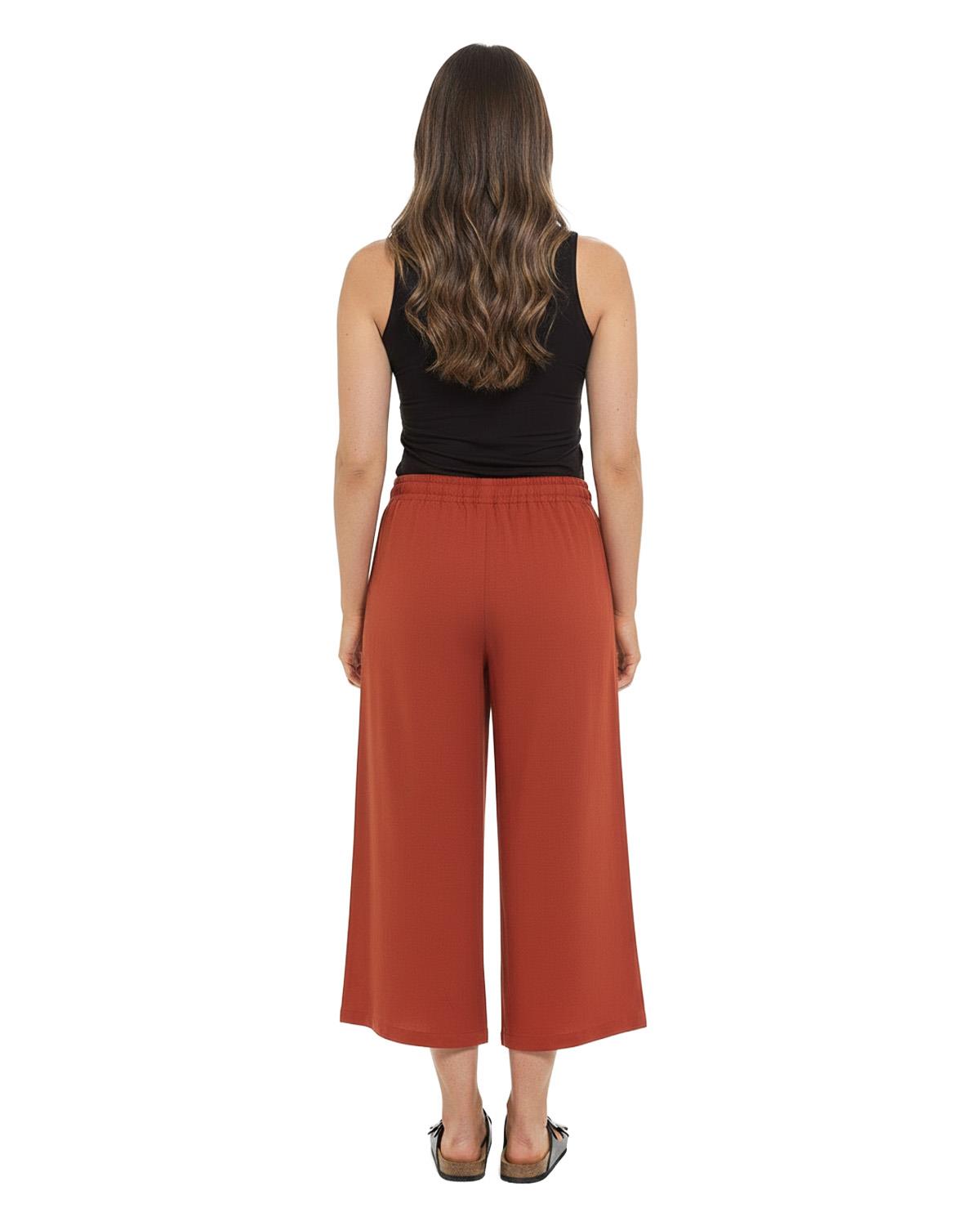 Indigo Roc Womens Linen Culottes