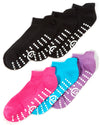 RedTag Womens 6 Pack Yoga Grip Socks