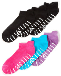 RedTag Womens 6 Pack Yoga Grip Socks
