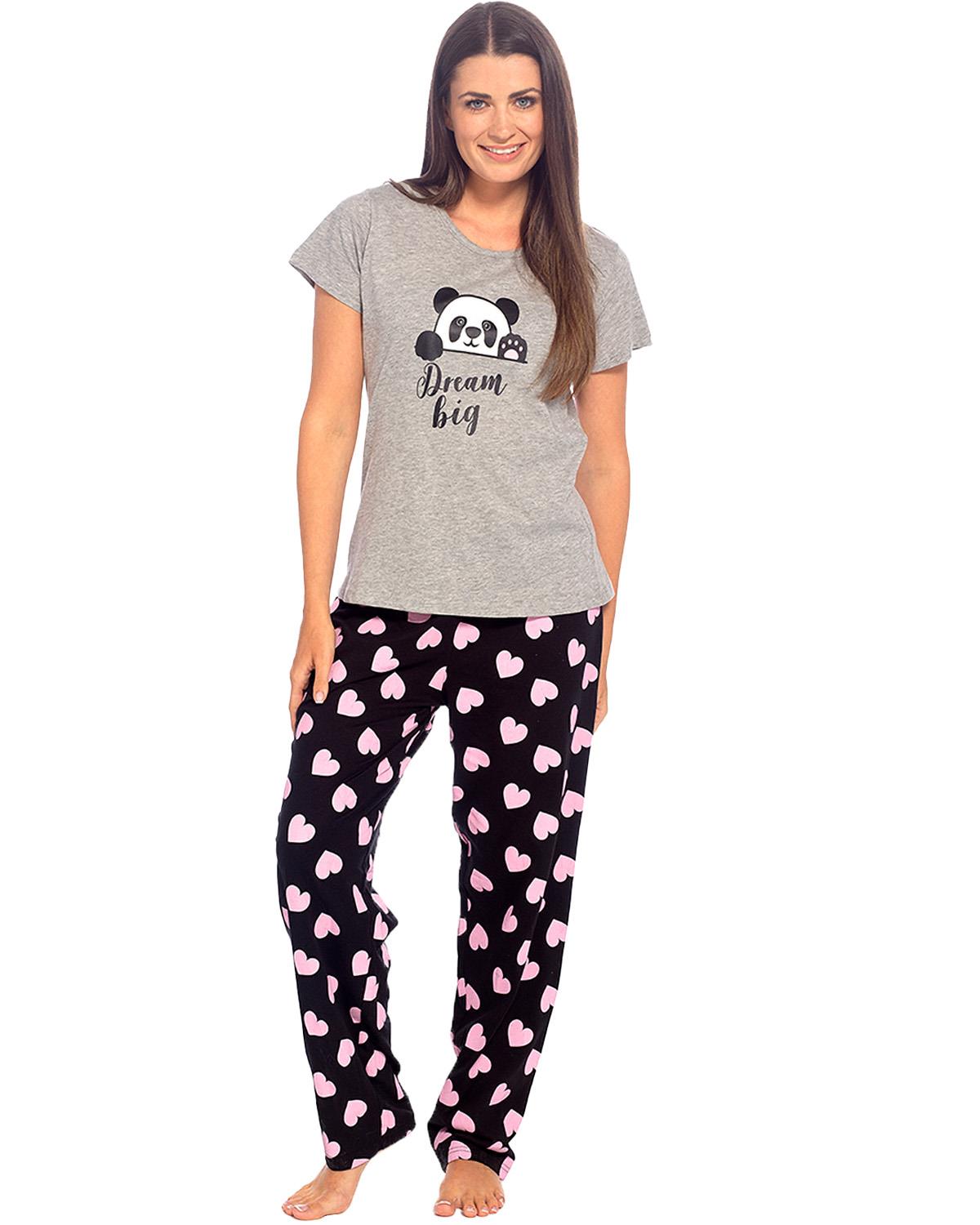 Follow That Dream Womens Soft Jersey Short Sleeve Pyjamas