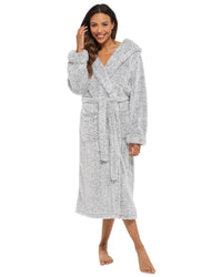 Womens Snowtip Fleece Dressing Gown