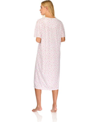 La Marquise Womens 'Vintage Blossoms' Short Sleeve Nightie