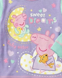Young Girls Peppa Pig Sweet Dreams Pyjamas