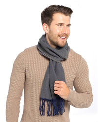 Tom Franks Mens Tassel Scarf