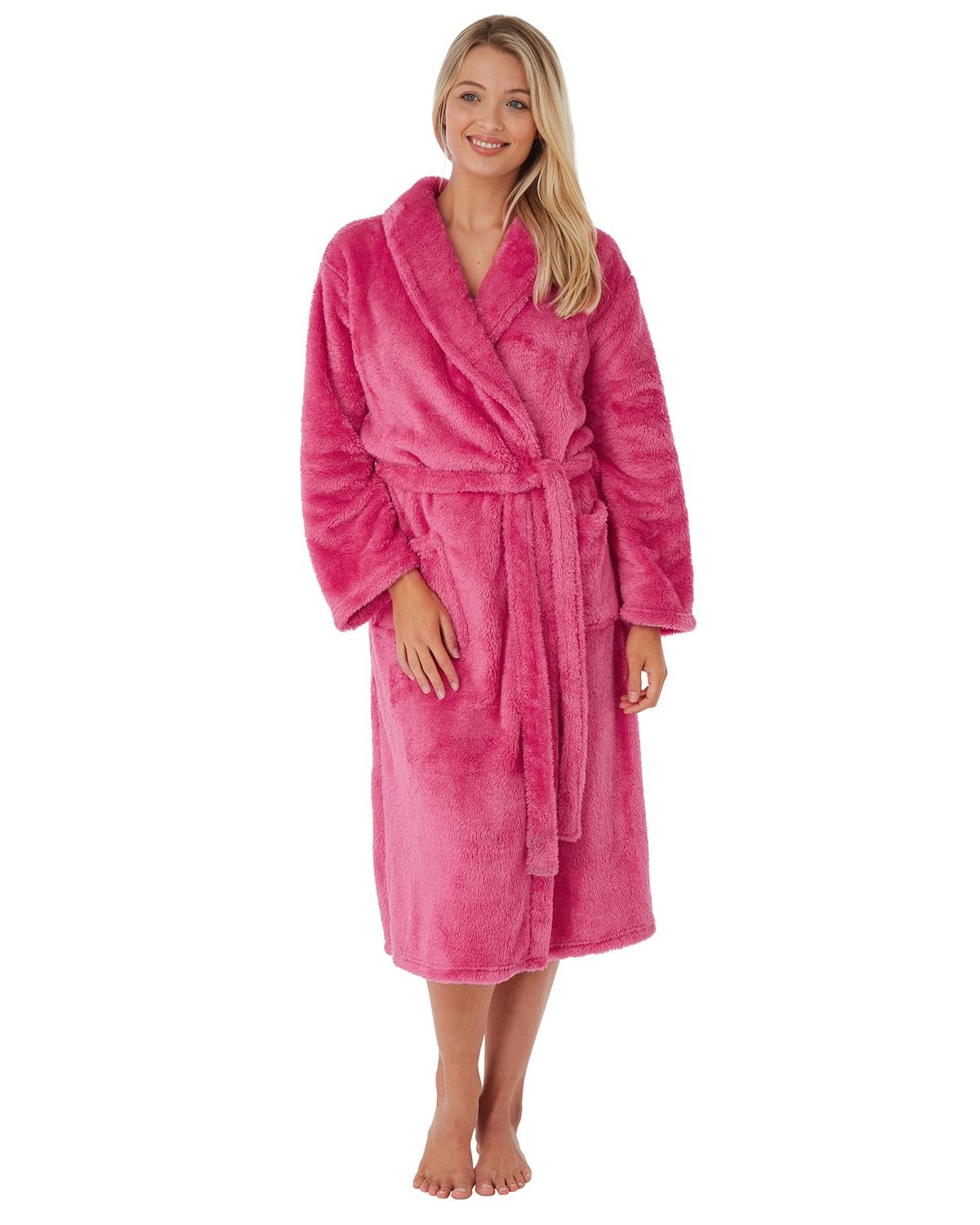 Lady Olga Womens Jasmine Soft Feel Dressing Gown
