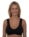 Gemm Womens Cotton Front Fastening Mastectomy Bra
