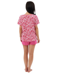 Indigo Sky Womens Bamboo Print Short Pyjamas