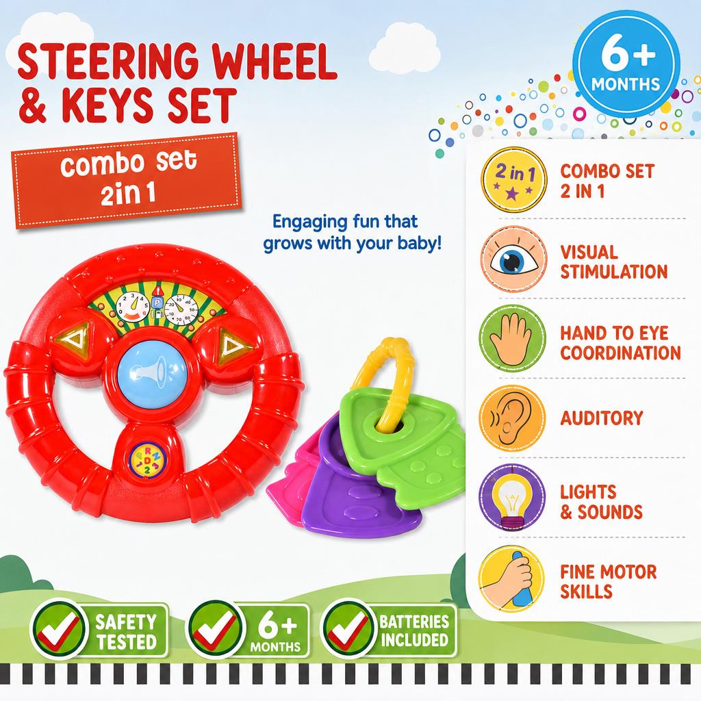 My First Baby Sensory Activity Toys