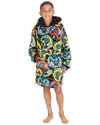 Huggable Kids Gamer Print Oversized Hoodie