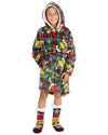 Grinch Matching Family Oversized Fleece Hoodie