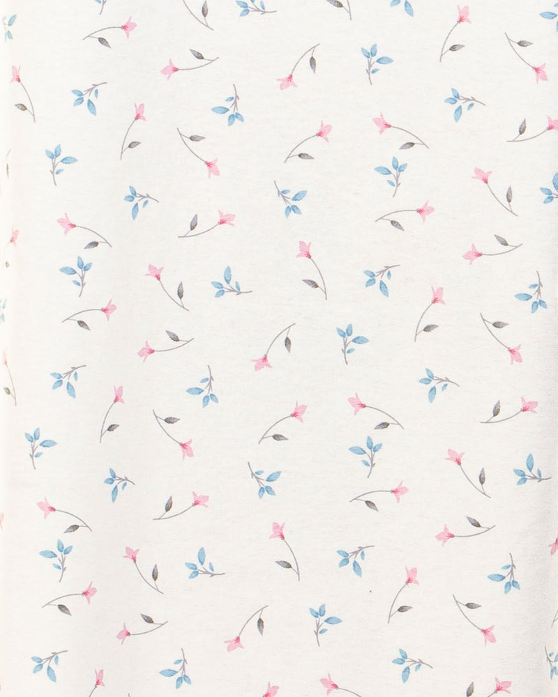 Sue Marks Womens Floral Flannel Brushed Cotton Nightie