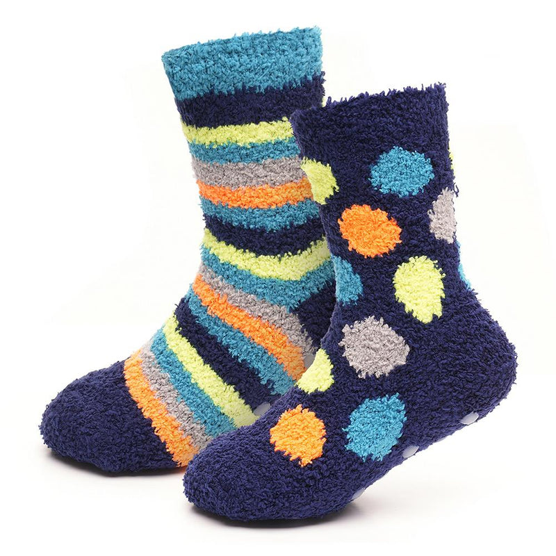 8 Pair Kids Fluffy Socks | Warm Christmas Socks for Boys & Girls - Assorted 8 Pair Kids Fluffy Socks | Warm Christmas Socks for Boys & Girls - Assorted