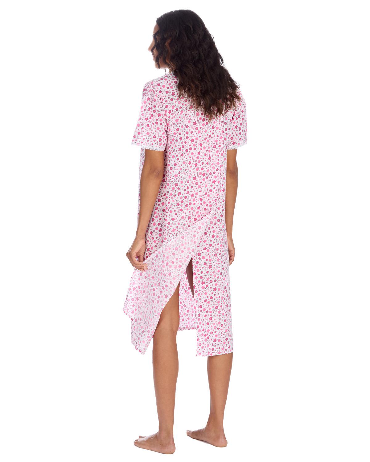 Countess Christie Womens Open Back Woven Poplin Nightie