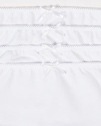 Slenders by Slenderella Womens 4 Pack Cotton Mini Brief