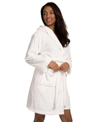 Loungeable Womens Satin Trim Robe