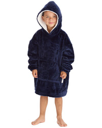 Huggable Kids Embossed Gamer Oversized Hoodie