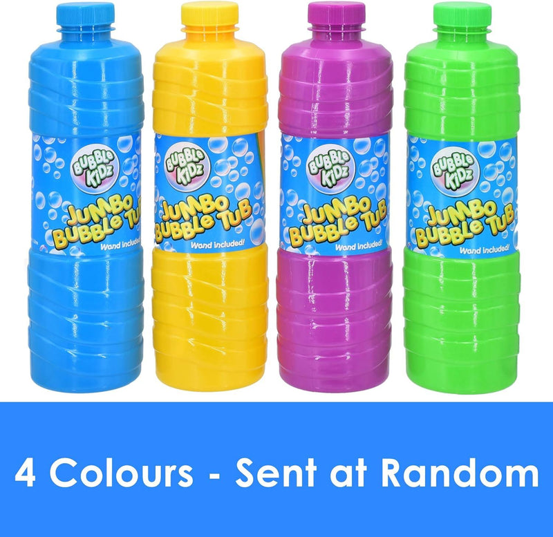 Bubble Kidz Bubble Bazooka Toy and Jumbo Bubble Tub