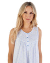 Slenderella Womens 40" Ditsy Floral Jersey Nightdress