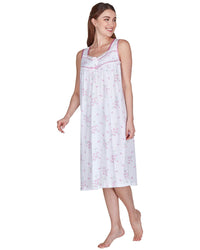 La Marquise Womens 'Floral Breeze' Sleeveless Nightie