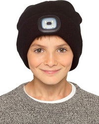 Storm Ridge Rechargeable Beanie LED Light Hat