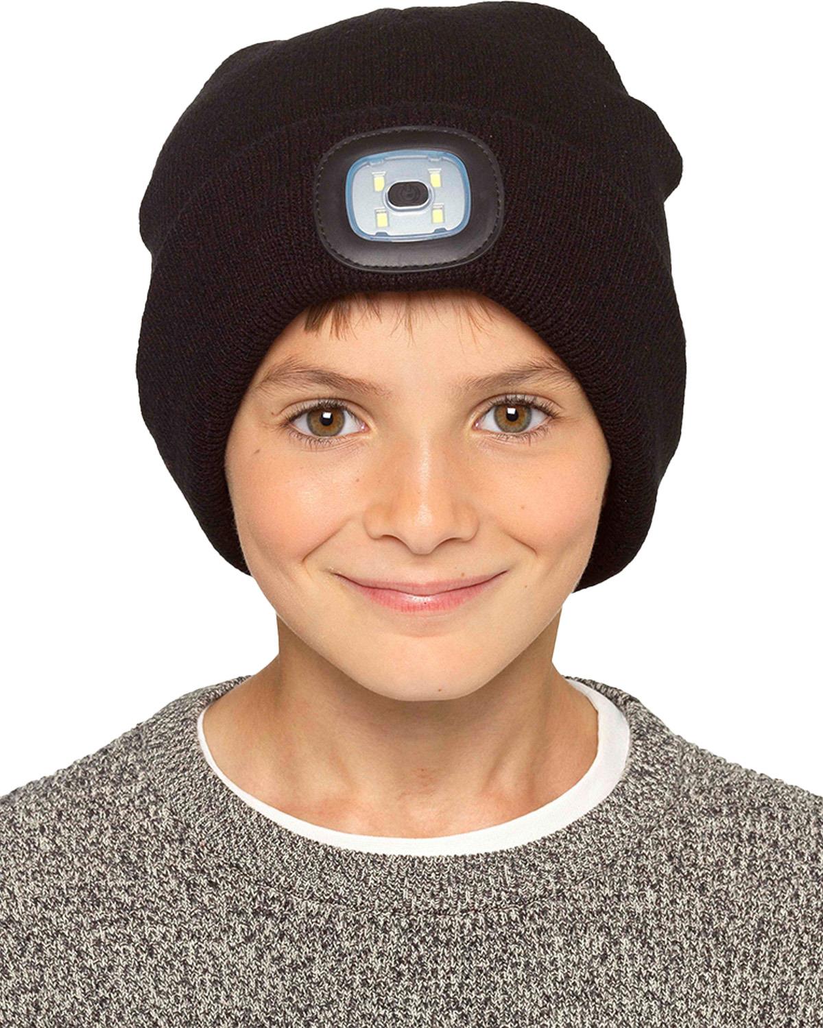 Storm Ridge Rechargeable Beanie LED Light Hat