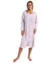 Marlon Women Bouquet Pastel Button Through Nightdress