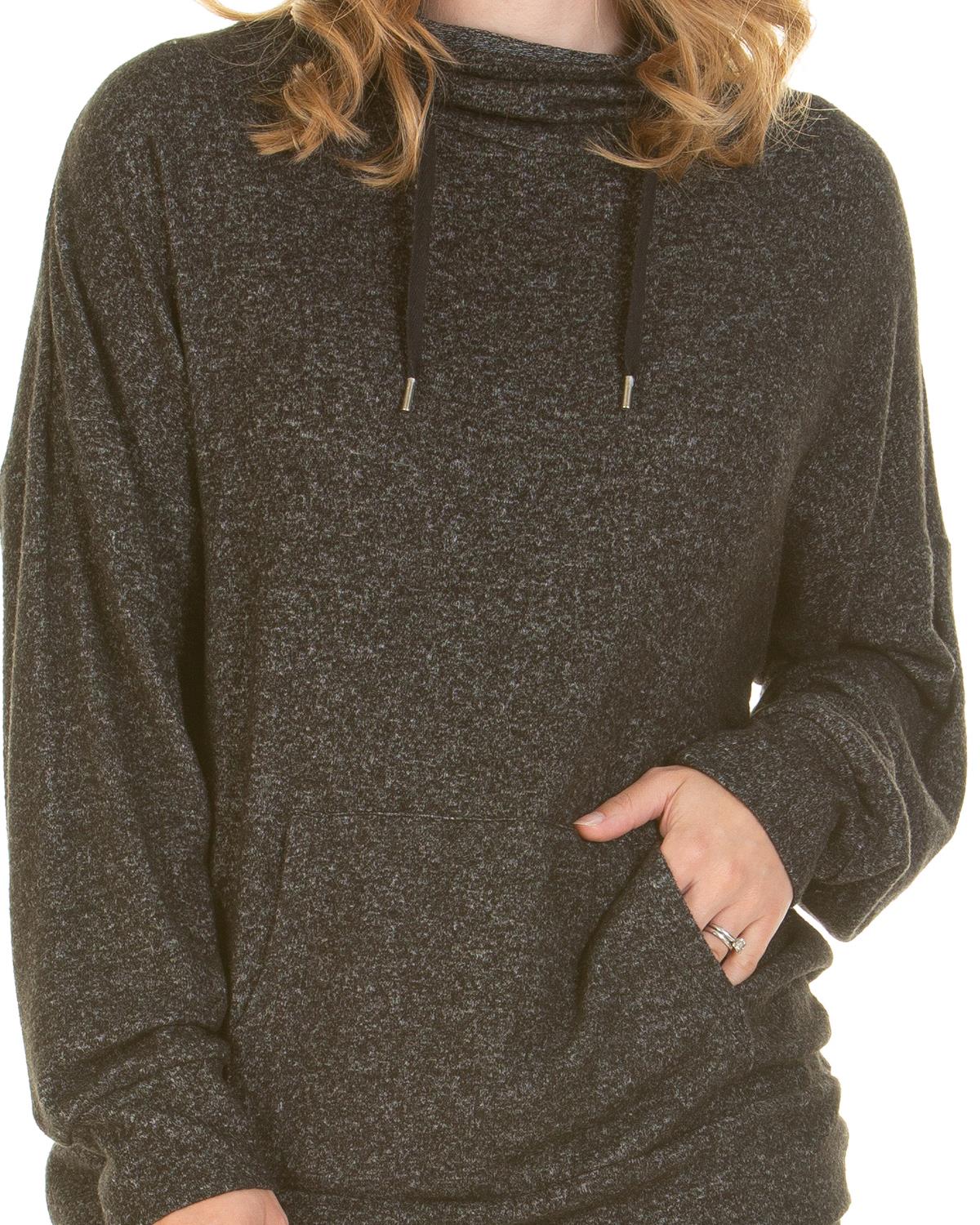 La Marquise Womens Lush Lounge Cloudknit Cowl Neck Pyjamas