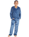 Cargo Bay Boys Polished Fleece Plain Pyjamas