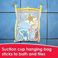 Kids Bath Toys - Stickers and Fishing Rod Set