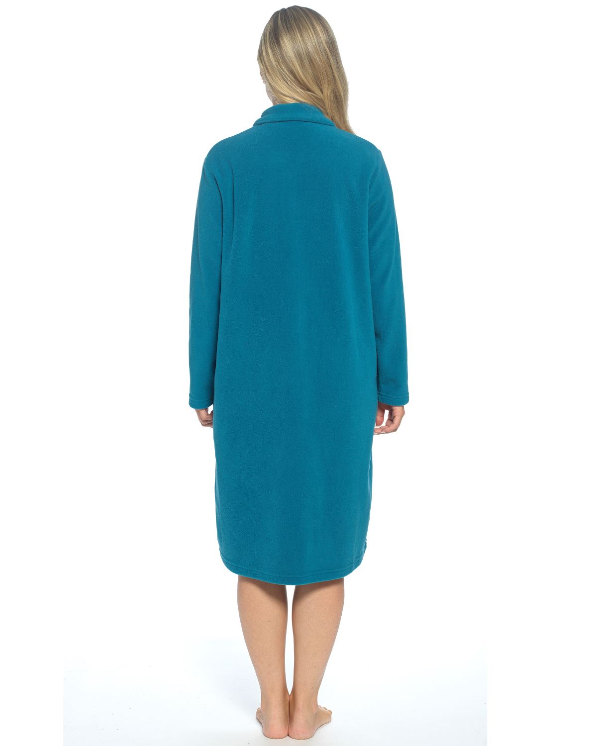 Undercover Womens Zip Fleece Dressing Gown